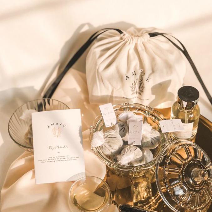 

[[BISA COD]] AMATE - All Day Tea Series, Premium Artisan Cotton Tea Bag Tea Blend SPECIAL Kode 453