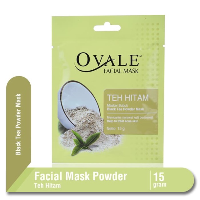 OVALE FACIAL MASK MASKER BUBUK 15GR