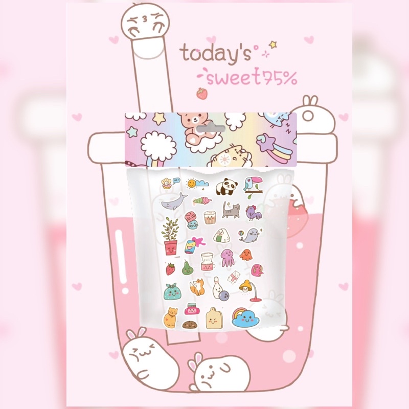 

[30 PCS STICKERS] Stickers SMALL CUTIE untuk laptop, hp, dll sudah dicutting