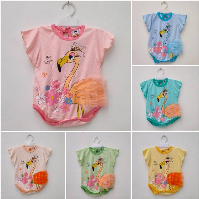 SNI Jumper jumsuit kancing baju rok tutu pita bayi OYUKI