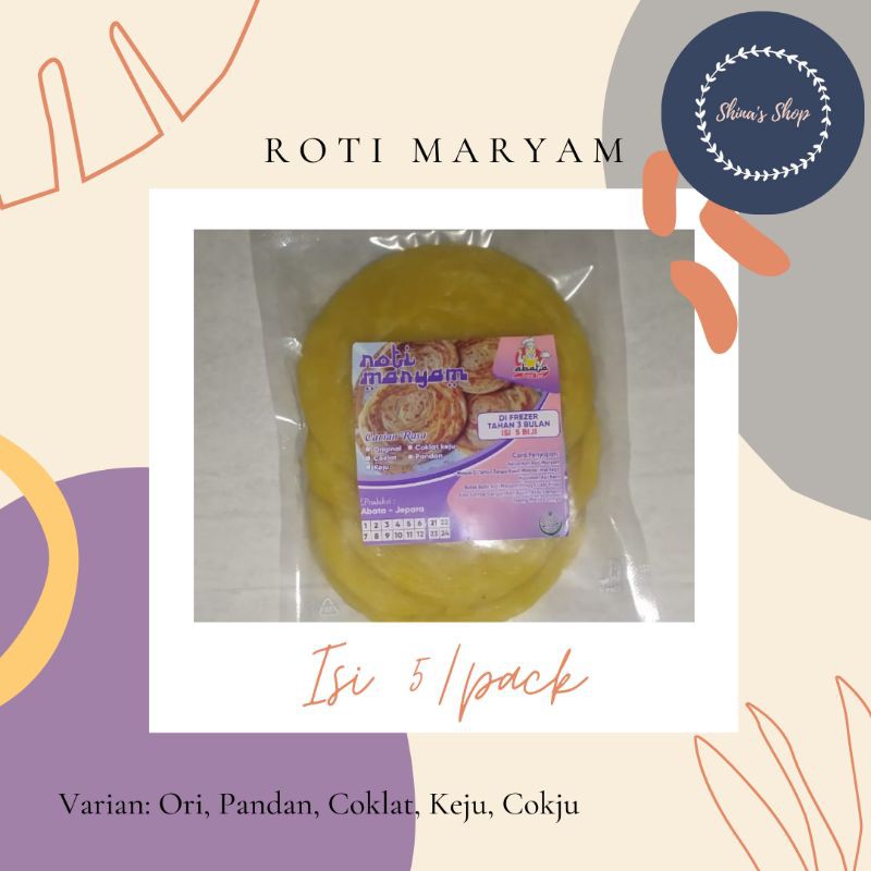 

Roti Maryam Frozen