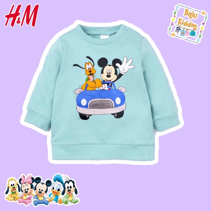 Sweater Bayi Mickey Mouse | Sweater Anak H&M