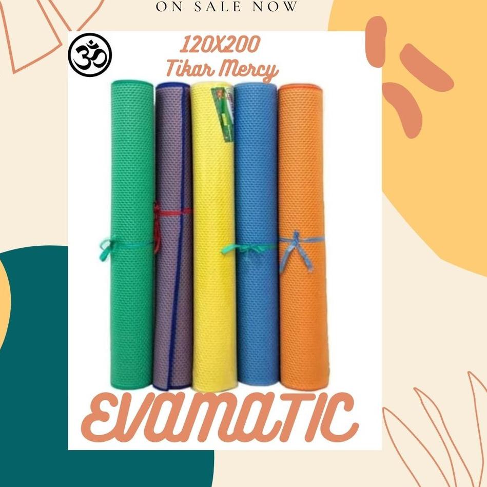 Karpet Lantai spons Tikar Spon MERCY 120x200 tikar polos tikar murah tikar plastik BINTIK EVAMATIC