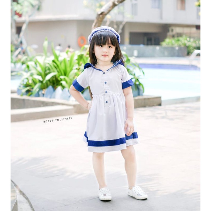 SAILOR LOVE COUPLE BAJU PELAUT ANAK / KOSTUM PELAUT ANAK