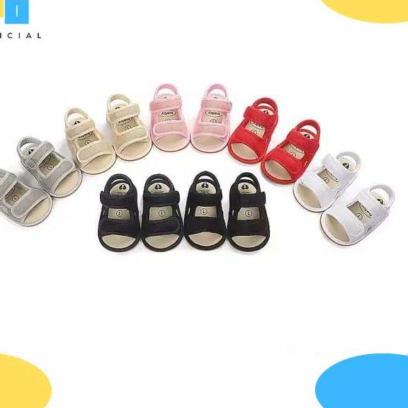 kodeq7Q1c--Sandal Bayi Prewalker Anak Laki Laki Perempuan Umur 0 - 12 Bulan Sandal Prewalker Bayi Co