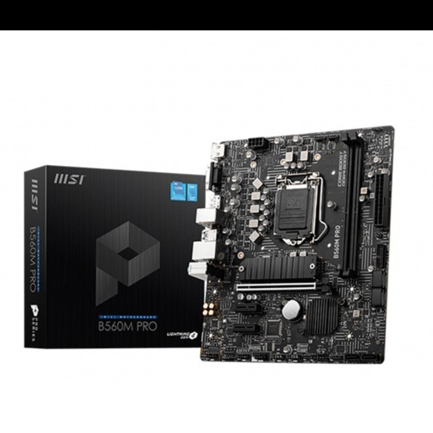 Mainboard MSI B560M Pro - mATX LGA1200 Gen11 - MSI B560 M PRO Intel LGA 1200 Gen 11