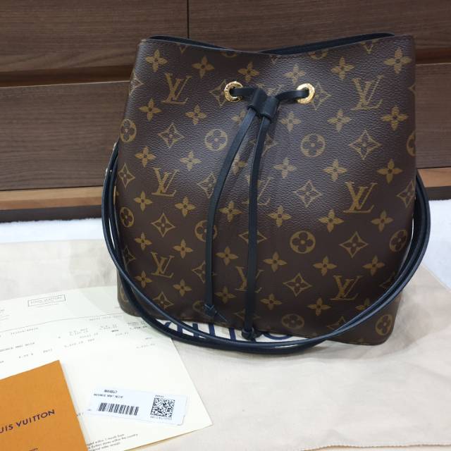 LV Neo Noe Monogram Black