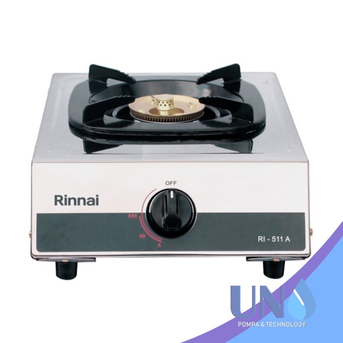 Rinnai Kompor Gas 1 Tungku Api Besar RI-511 A / RI 511 A/ RI511A