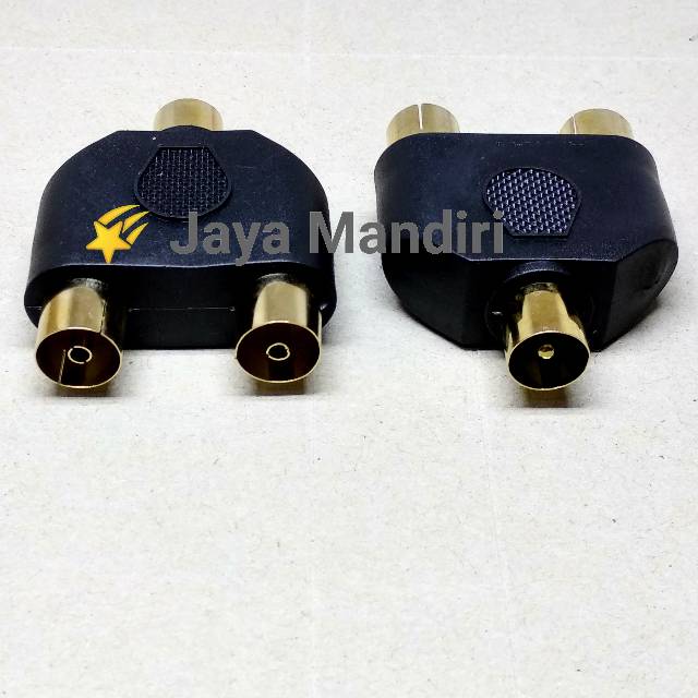 T TV GOLD / T CABANG ANTENA BESI