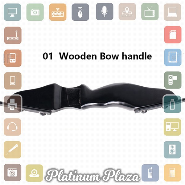 Busur Panah Powerful Recurve Archery Bow 40 LBS - 36215 - Black`UTJFKC-
