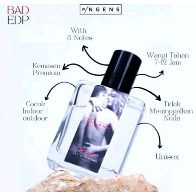 Parfum bad p/ngens eau de parfume pria dan wanita 30ml wangi tahan lama