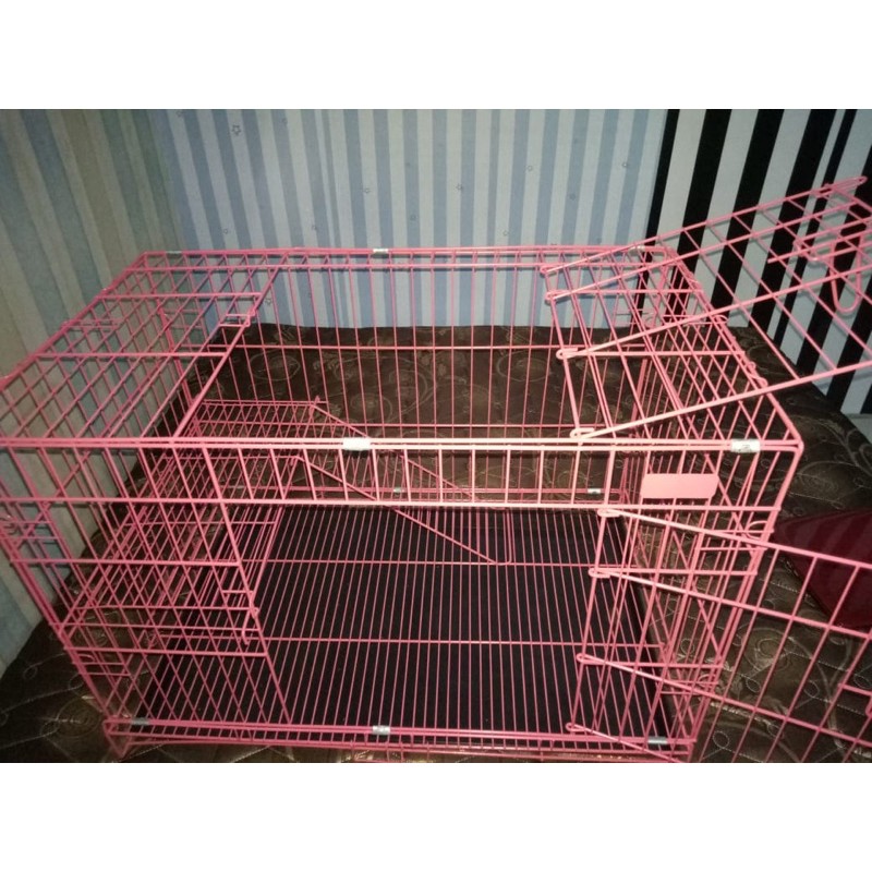 KANDANG LIPAT BESI HEWAN // KANDANG HEWAN // KANCANG KUCING // KANDANG ANJING // KANDANG MUSANG DLL