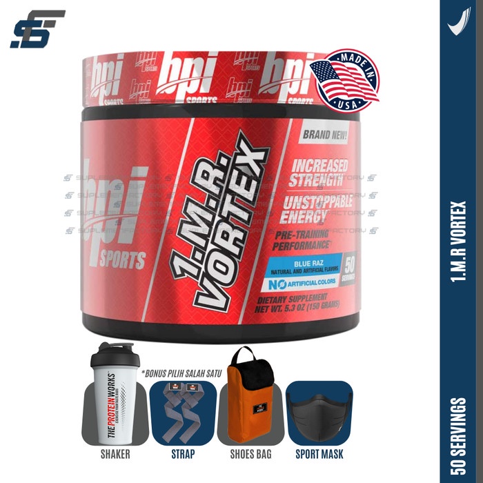 

BPI 1MR 1 MR VORTEX 60 SERVINGS PRE WORKOUT VORTEX NEW - BONUS STRAP Suplemen Carnivor Tubuh Obat Pembentuk Otot Pria Penggemuk Otot Whey Protein T2I0C9Z2K0 Vitamin Fitness Hydro Whey Isolate Fitness Pembakar Lemak Penambah Berat Badan Protein On Susu Fit