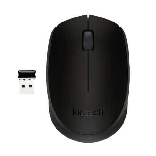 Mouse Wireless Logitech 2.4ghz mini optical 1000dpi for pc laptop tv phone m-170 m170 Original