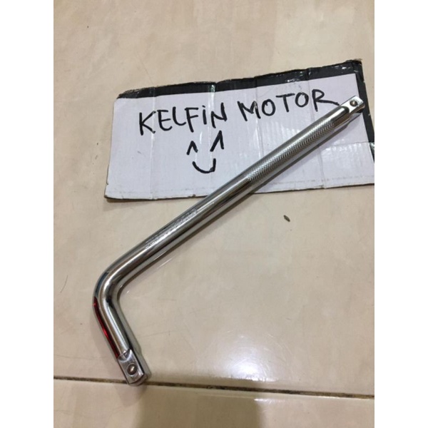 GAGANG KUNCI SHOCK L SERBAGUNA UNIVERSAL HONDA YAMAHA HANDLE HENDEL SHOK SOCKET SOCK SOK 1/2 INCH