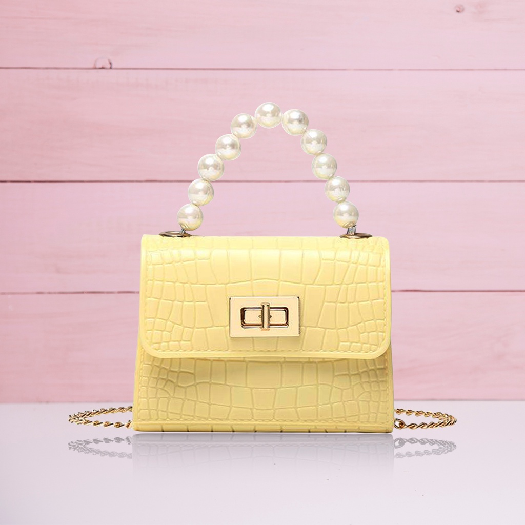 Slingbag Handbag Mini Jelly Korea Paket Bundling Glamorous Style TAS SELEMPANG WANITA ELLOSOBAG KODE (ET04)