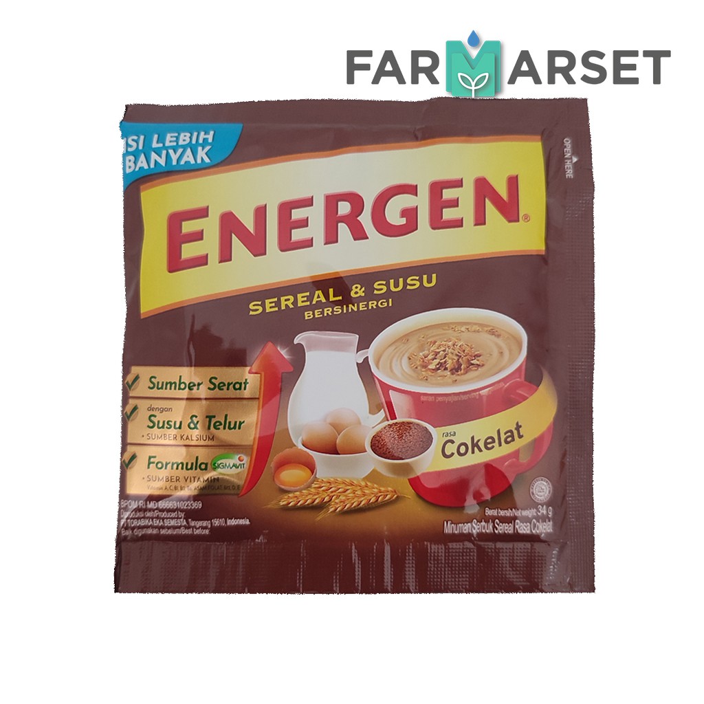 

[BANDUNG ONLY] Energen Cokelat 10x34gr