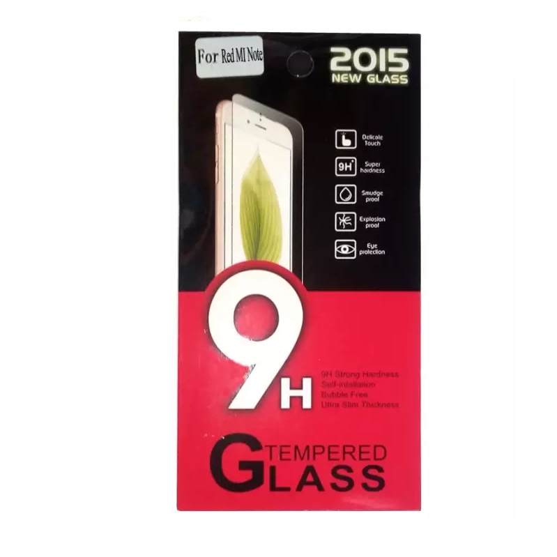 Tempered Glass Screen Protector 9H For Red MI Note 61062