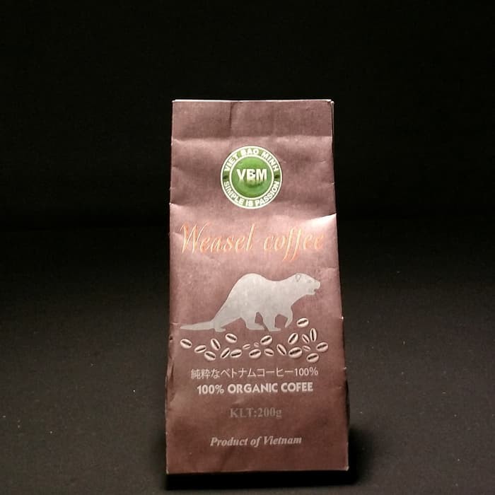 

Viet Bao Minh Weasel Coffee Vietnam Kopi Luwak Civet