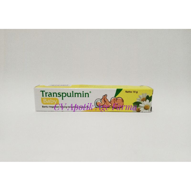 Transpulmin Baby 10 gr (Menarini)