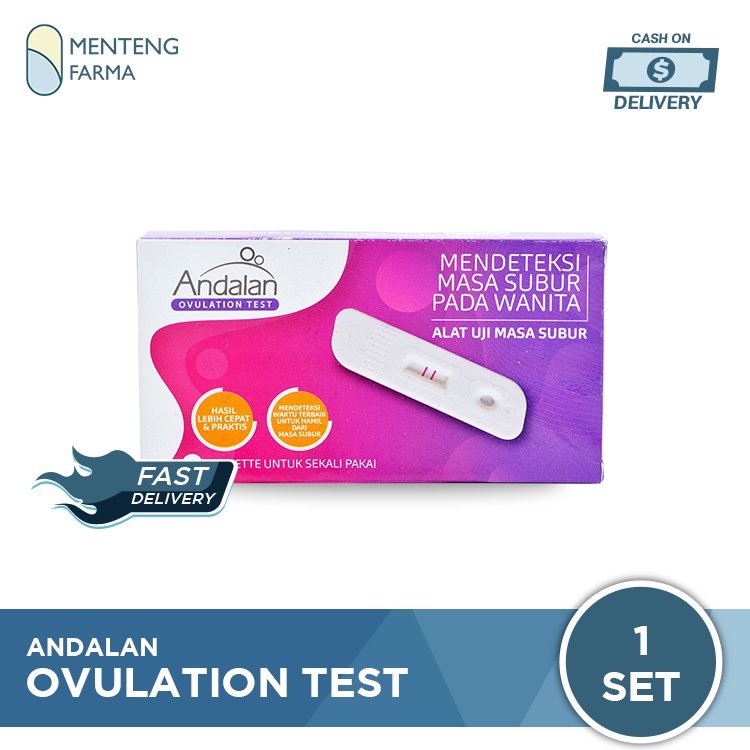 Jual Andalan Ovulation Test Alat Uji Masa Kesuburan Wanita Shopee