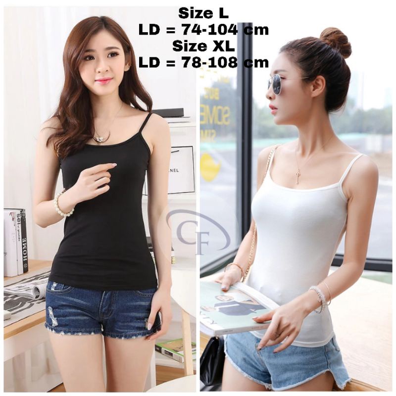 Tank top Wanita / Tanktop Wanita L XL XXL / Tanktop Wanita Bahan Soft