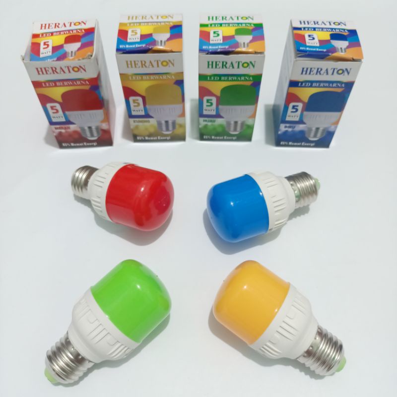 Lampu  capsule warna  5watt