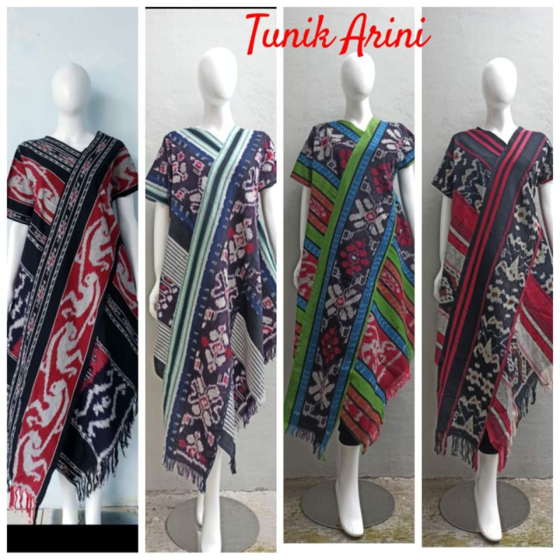 Tunik Tenun Lurik Troso Asli Jepara (Tunik Arini Slempang)