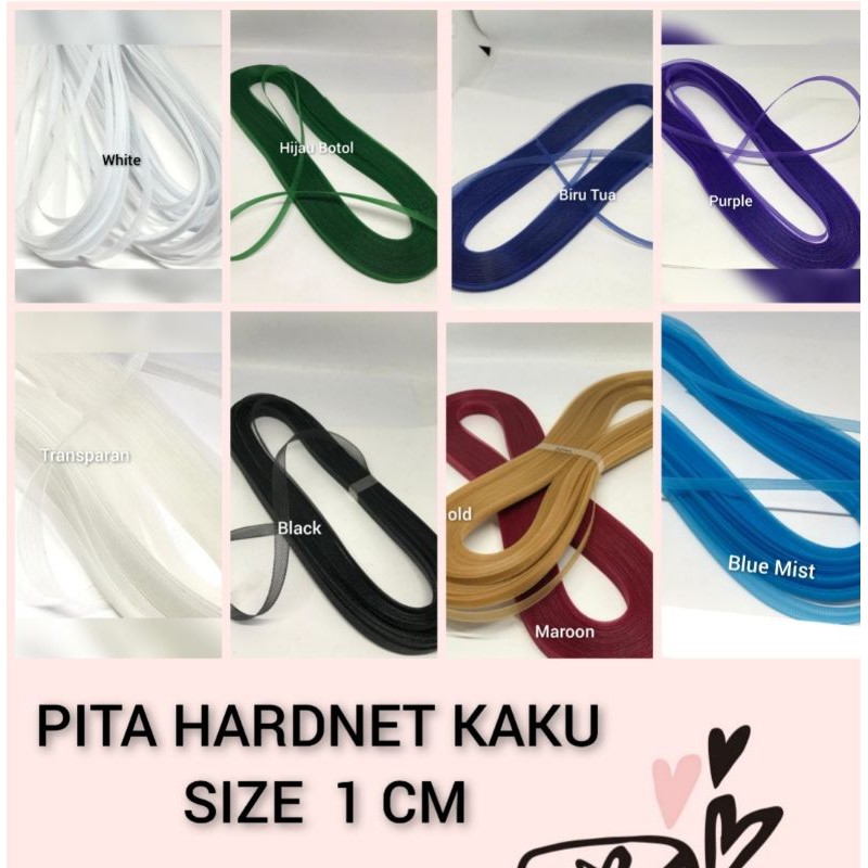 1 CM  - PITA HARDNET KAKU / HORSEHAIR APLIKASI RAMBUT