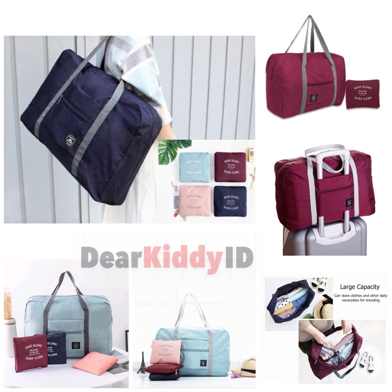 DK TAS BESAR TRAVEL LIPAT / Tas Jinjing Tahan Air Simple