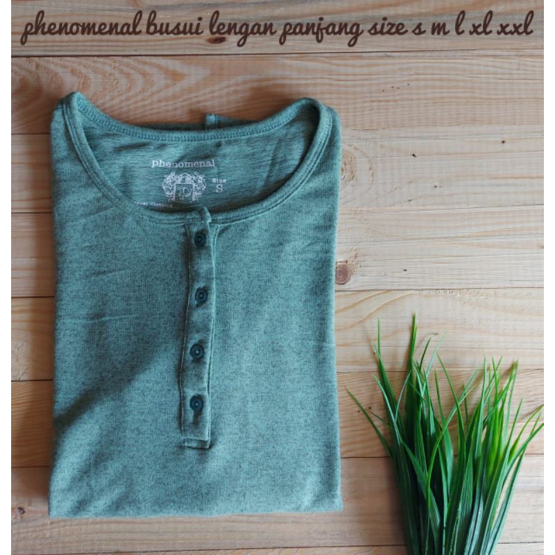 KAOS PHENOMENAL BUSUI ORIGINAL MATAHARI KAOS LENGAN PANJANG