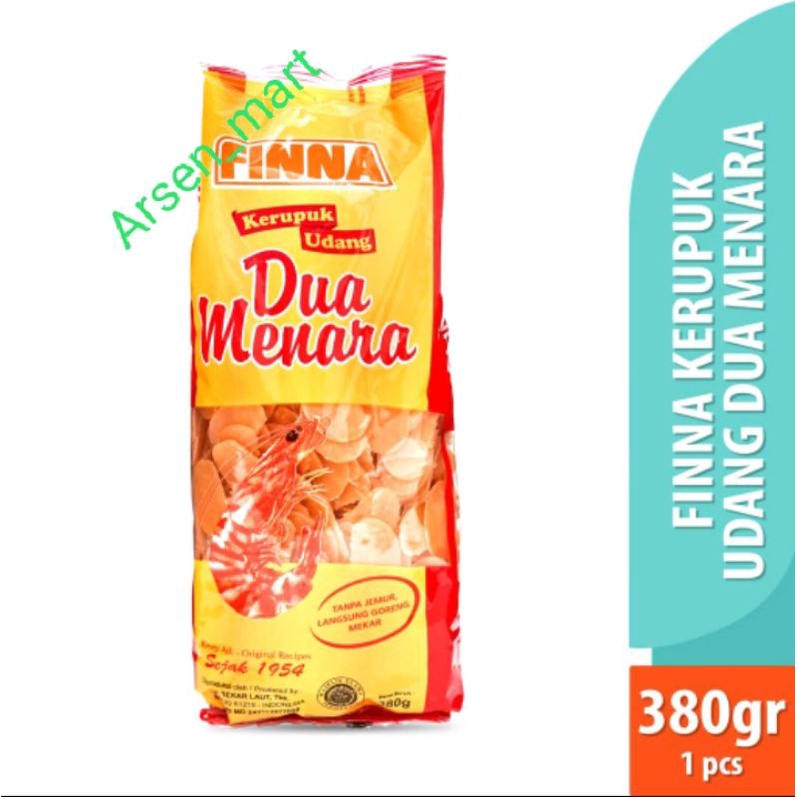 

finna krupuk dua menara 380gr