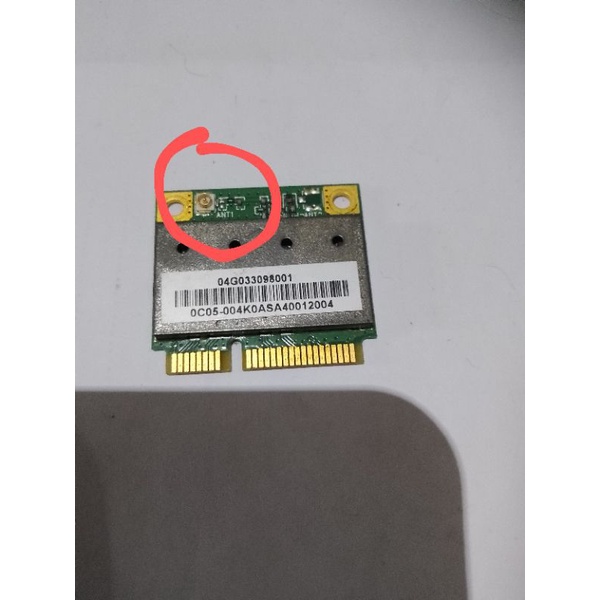 Wifi card Atheros ATH-AR5B95 untuk laptop 1 soket