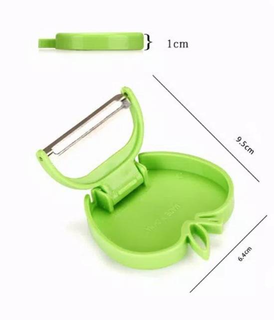 Apple peeler pisau pengupas buah model apel lipat