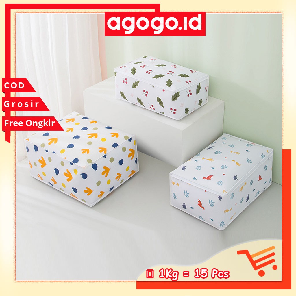 AGG-240 Storage Bag Kantong Penyimpanan Bed Cover Selimut Baju Serbaguna Waterproof Type Lebar