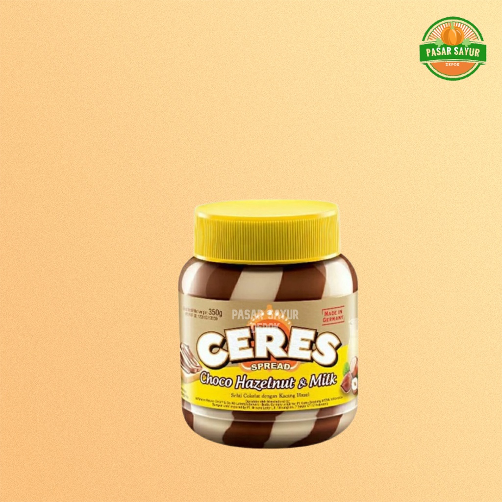 

Ceres choco spread duo milk hazelnut 350 gram