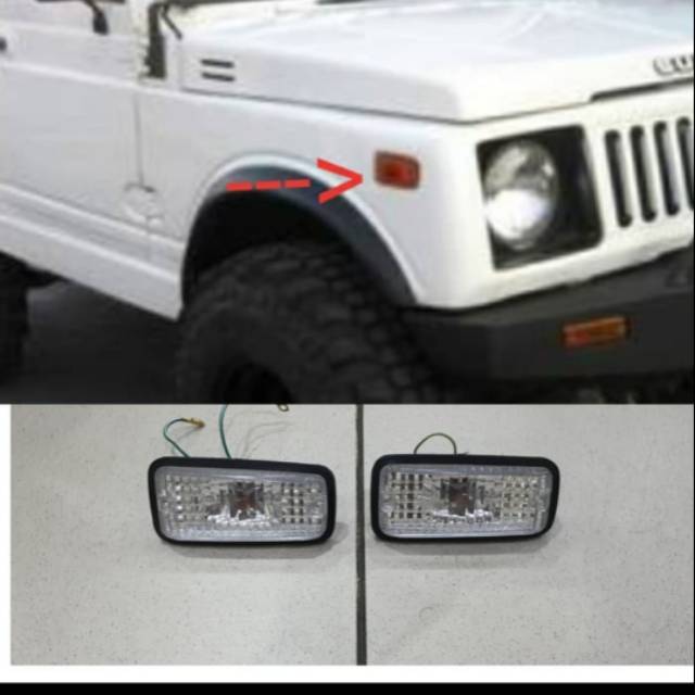 Lampu Sen Samping Kristal Jimny Katana