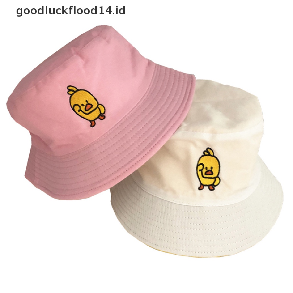 [OOID] Bucket Hat men women Fashion cotton reversible Panama sad boys Fisherman Hat ID