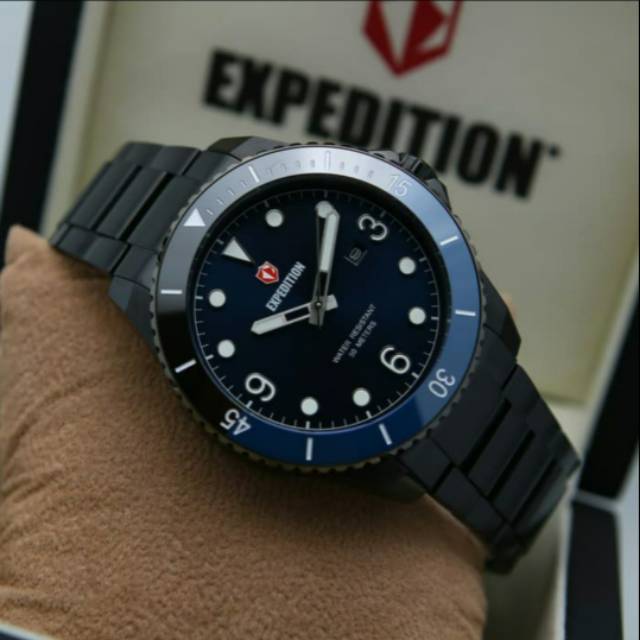 EXPEDITION E6792 6792 BLACK BLUE PRIA.ORIGINAL GARANSI RESMI 1 TAHUN