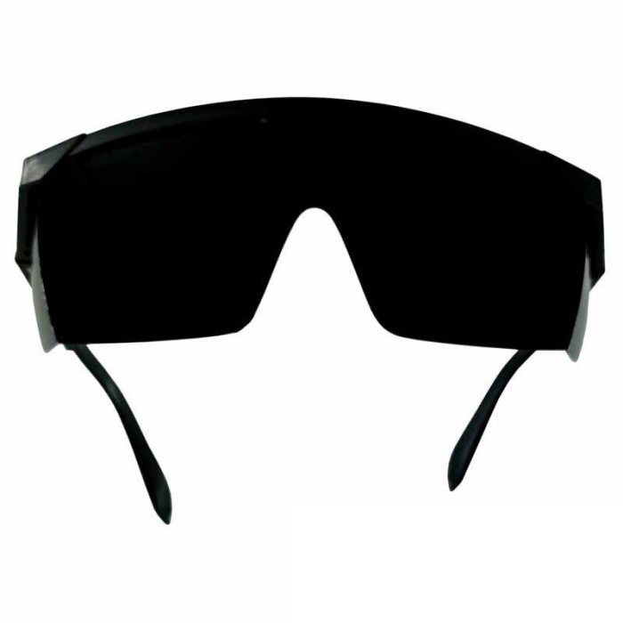 Safety Google Kacamata Safety Gerinda Las Hitam Pekat