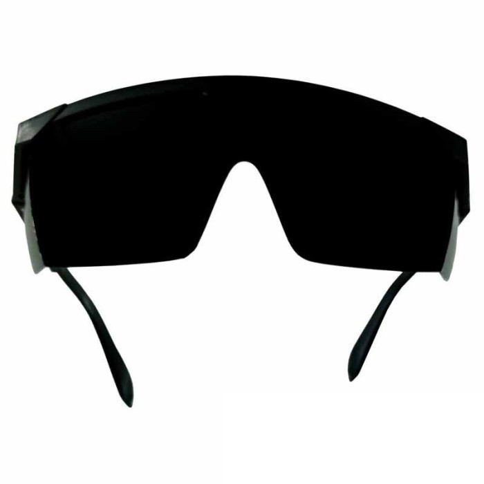 Safety Google Kacamata Safety Gerinda Las Hitam Pekat