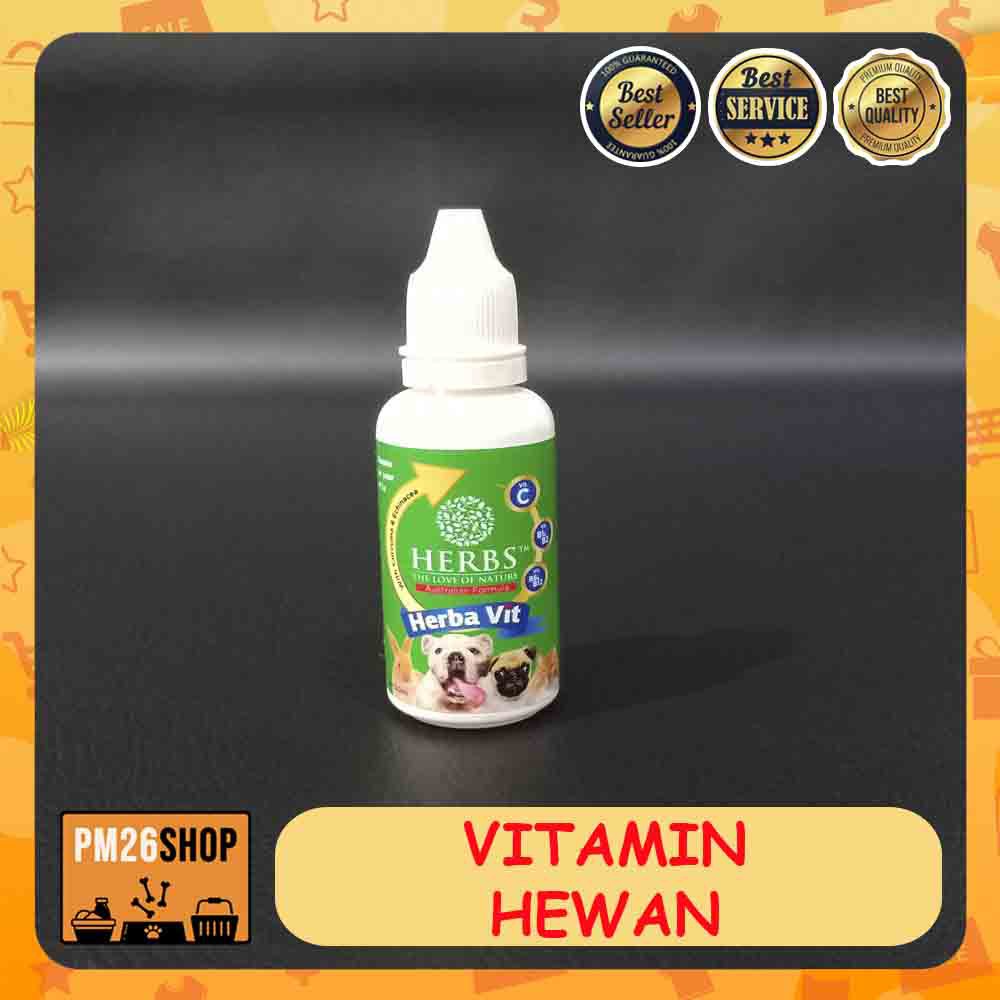 Vitamin Kucing Vitamin Anjing Vitamin Kelinci Vitamin Hewan HERBS