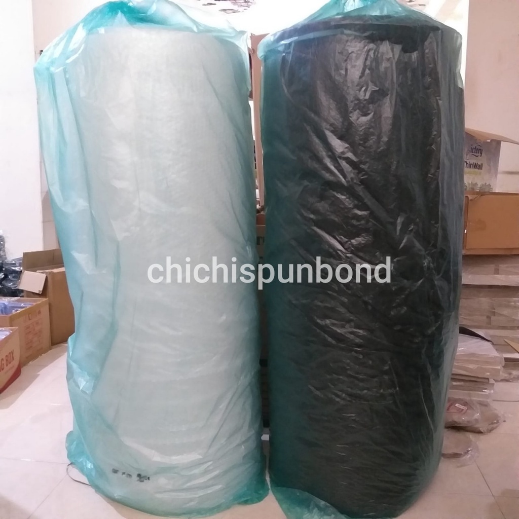 

Bubble wrap bening hitam putih premium 125cmx50m 1roll