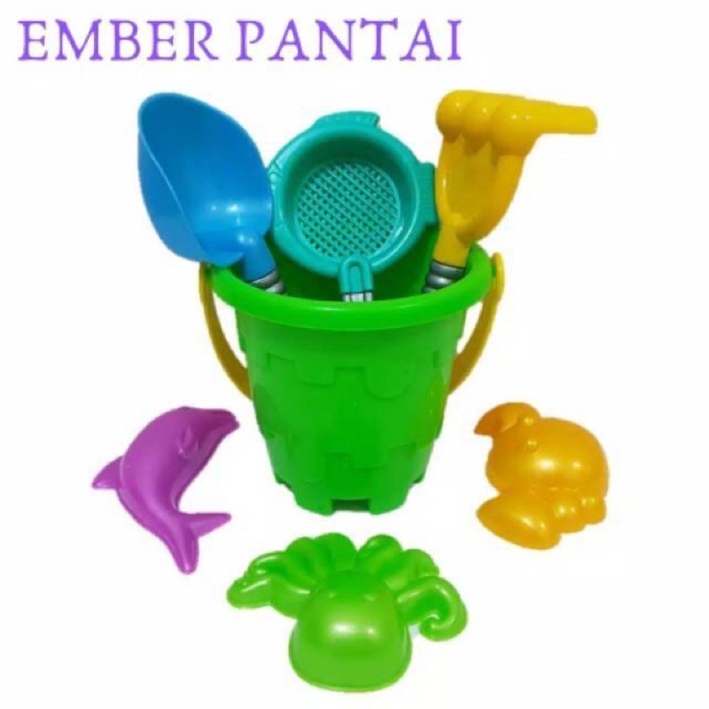 MAINAN EMBER PANTAI KECIL MAINAN PASIR PANTAI MAINAN MURAH