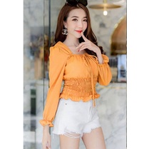 RD FASHION RUFFLE TOP ATASAN WANITA