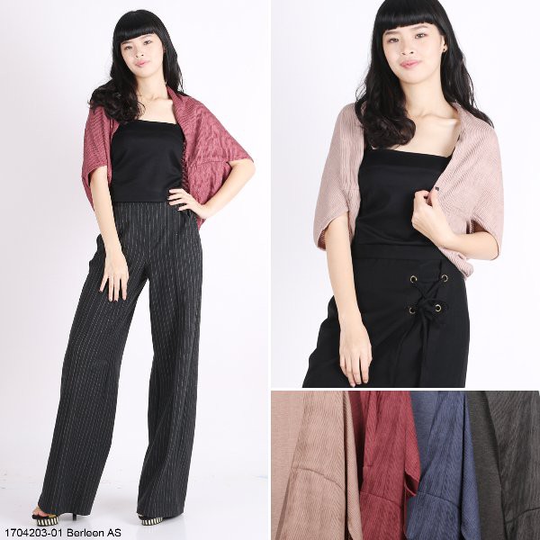 Promo Cardigan Wanita Lengan Pendek