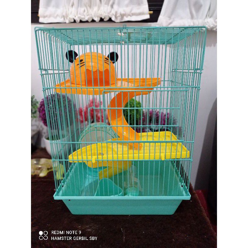 Kandang hamster boom HC 65 3 tingkat