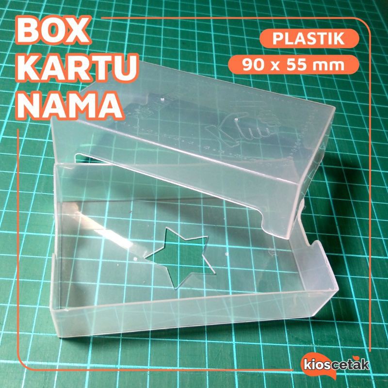 Jual Kotak Kartu Nama Plastik Name Card Box | Shopee Indonesia