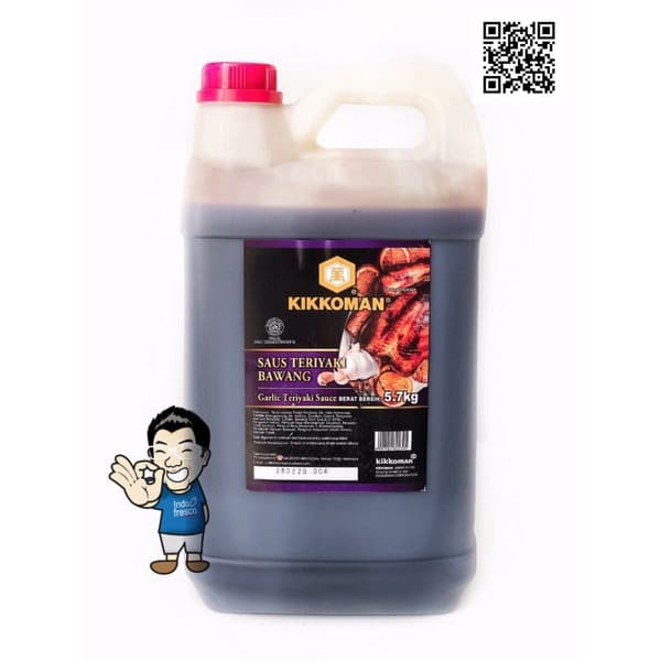 

PROMO KIKKOMAN GARLIC TERYAKI SAUCE- SAUS TERIYAKI BAWANG JERIGEN 5.7KG TERMURAH
