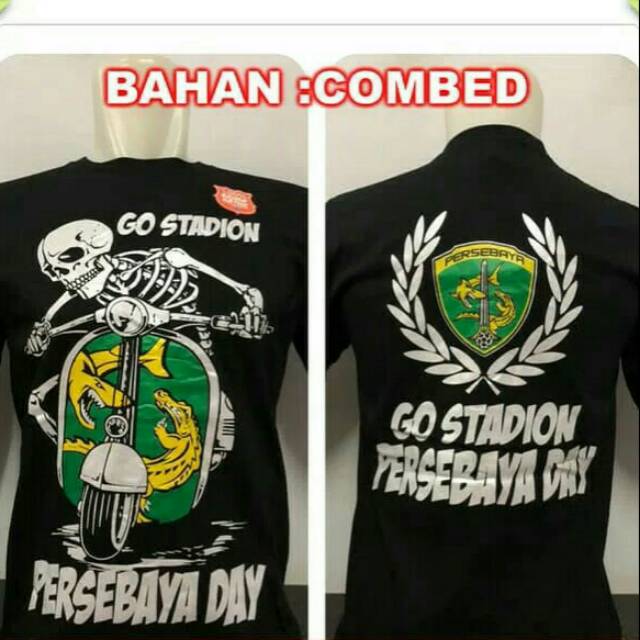 KAOS PERSEBAYA GO STADION - KAOS BOLA PERSEBAYA GO STADION - KAOS DISTRO PERSEBAYA GO STADION